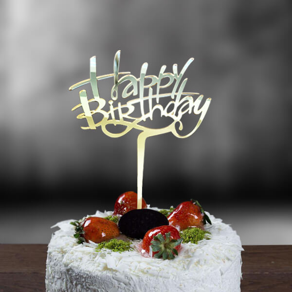 Happy Birthday Pasta Süsü - Görsel 1